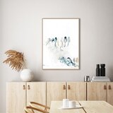 Malerifabrikken Plakat z okvirjem 50x70 cm Birdshape – | Shoptok.si