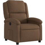 Maison Chic Naslanjač - Relax naslanjač iz rjavega blaga, (22062280) | Shoptok.si