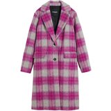 Desigual COAT_PINKCHECK 25WWEW15 Ružičasta Cijene