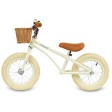 Kidwell Classy dječji bicikl bez pedala s košaricom, krem | shoptok.hr