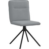 Jedilni stoli 4 kosi svetlo sivo blago | Shoptok.si