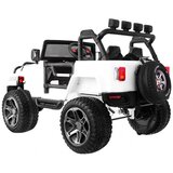 Auto na akumulator Monster Jeep 4 x 4 - DVOSJED - bijeli | shoptok.hr