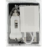 Mobiline polnilec usb 3v1 beli (avto+zidni+kabel) za usb type-c Cene