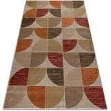 Preproge Preproga ARCANA 4673 bež / oranžna, geometrijska 180x270 cm Bež