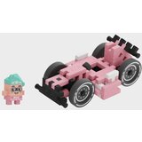 Marioinex mini Waffle Cars 50 kom, Race Car Pink | shoptok.hr