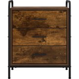  Noćni ormar 2 kom. Dimljeni hrast 48 x 36 5 x 60 cm - Dimljeni hrast 2 | shoptok.hr