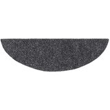  Prostirke za stepenice, samoljepljive, 30 kom, 56x17x3 cm, tamno sive, poluokrugle | shoptok.hr