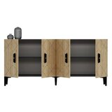 Hanah home komoda cross KB150 anthracite sapphire oak | ePonuda.com