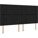  Krevet od pjene s madracem i LED-om Crna 180 x 200 cm Tkanina | shoptok.hr