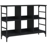  Komoda crna 102 x 32 x 73,5 cm od konstruiranog drva | shoptok.hr