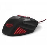 Esperanza Miš ESPERANZA GAMING WOLF 7D MX201, Red, 2400dpi, double-click, ergonomic, EGM201R | Eponuda.ba