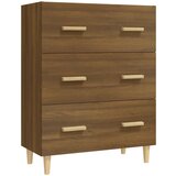 Maison Chic Komoda - Predalnik rjavi hrast 70x34x90 cm konstruiran les, (21717168) | Shoptok.si