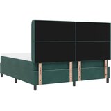  Krevet s opruga kutije Tamnozelena 180 x 200 cm Baršun | shoptok.hr