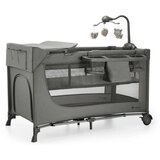 Kinderkraft prenosivi krevetac joy 2 dark gray sa dodatcima Cene