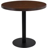 stol tamnosmeđi 80 cm MDF