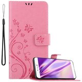 Cadorabo Huawei P8 v klasična zlata - ovitek v cvetličnem dizajnu z magnetnim zapiranjem, stoječo funkcijo in režami za kartice, (20566610) | Shoptok.si