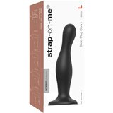 Strap-On-Me Curvy L - valoviti, strap-on dildo (crni) | shoptok.hr