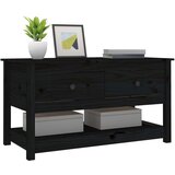  Klubska mizica črna 102x49x55 trdna borovina, (20602387) | Shoptok.si