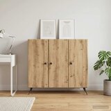  Kreveta Hrast artisan 89 x 34,5 x 80 cm Konstruirano drvo | shoptok.hr