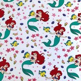Jerry Fabrics Pamučna dječja plahta s gumom 90x200 cm Ariela "Friends" – | shoptok.hr