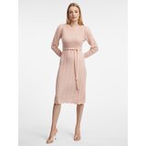 Orsay Women's Light Pink Sweater Dress with Wool - Women | Shoptok.si