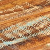  Stolić za kavu crni 68x68x30 cm od masivnog obnovljenog drva | shoptok.hr