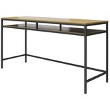 Støraa Pisalna miza z mizno ploščo v hrastovem dekorju 51x153 cm Bradford – | Shoptok.si