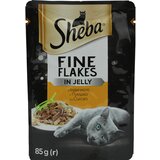 Sheba hrana za mačke, komadići ćuretine u želeu, 85g Cene