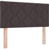 Box Spring Krevet s Madracem Tamnosmeđi 90x200 cm Tkanina | shoptok.hr