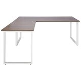 MID.YOU Kotna Pisalna Miza Workspace Xl I, Siva | Shoptok.si