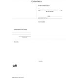 NARODNE NOVINE - EOP OBRASCI Kuverta s povratnicom bijela 210X 12"(6") 0+vrećica M 60, kutija 750 kompleta | shoptok.hr
