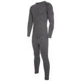 Viking Lan Pro Merino Set Base Layer Dark Grey M Termo spodnje perilo | Shoptok.si