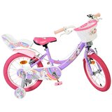 Volare dječji bicikl Unicorn 16″ ljubičaste boje, s dvije ručne kočnice | shoptok.hr