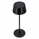  LED prigu&amp;scaron;iva dodirna solarna lampa LED/3W/5V USB 1800 mAh IP44 crna Slike