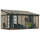 Palram – Canopia Zimski vrt (Š x D x V: 5,46 x 3 x 3,1 m, Antracit siva) | shoptok.hr