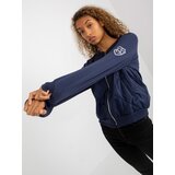 RUE PARIS Sweatshirt-RV-BL-8225.88-navy blue | Shoptok.si