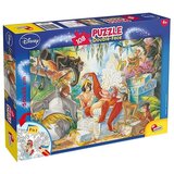 Lisciani Knjiga o džungli 2 u 1, puzzle od 108 dijelova i bojanka 50x35cm - Lisciani | shoptok.hr