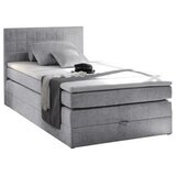 XORA POSTELJA BOXSPRING 140 cm x 200 cm , tekstil svetlo siva Cene