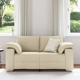  Dvosjed Sofa Krem 120 cm Tkanina | shoptok.hr