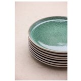 Bitz Bel/zelen krožnik iz kamenine ø 27 cm White/Green – | Shoptok.si