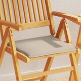  Vrtne podloge za sjedalo 4 kom smeđesive 45x45x2 cm četvrtaste | shoptok.hr