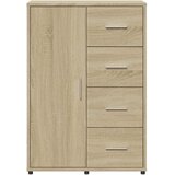  Komoda 2 kom boja hrasta sonome 60x31x84 cm konstruiranog drva Smeđa | Shoptok.si