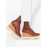 Camaieu Dark Brown Gusset Sandals - Women | shoptok.hr