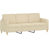  3-dijelni set sofa s jastucima krem od mikrovlakana | shoptok.hr