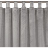  Curtain VILA color gray style classic 10cm tab tops velvet 400x225 HOMEDE | shoptok.hr