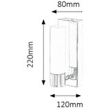 Rabalux Wallarm built-in LED 4W ce IP44 Jim | Eponuda.com