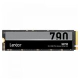 Lexar 2TB High Speed PCIe Gen 4X4 M.2 NVMe, up to 7400 MB/s read and 6500 MB/s write with Heatsink, cene