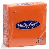 BulkySoft salveta narandžasta 33x33cm 50/1 2sl (24 pak) ( 154-C32710E21 ) | ePonuda.com