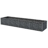  Gabionska sadilica čelična 360 x 90 x 50 cm | shoptok.hr