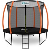  INLEA ULTIMATE Jump trampolin s unutarnjom zaštitnom mrežom 305 cm - crna/narančasta | shoptok.hr